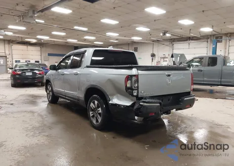 2017 Honda Ridgeline Rtl-T from USA, damaged, VIN 5FPYK3F6XHB012963